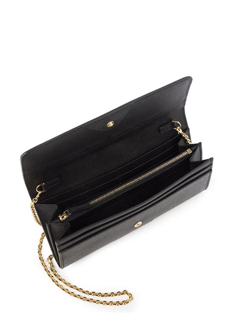 fendi black bag with gold chain|fendi wallet on chain monster.